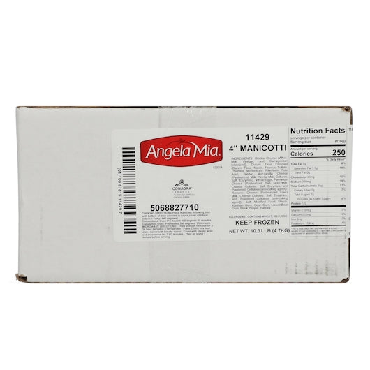 Angela Mia PASTA ANGELA MIA MANICOTTI CHEESE, 60 x 60 x 0.172 lb Case - DOT product image 3