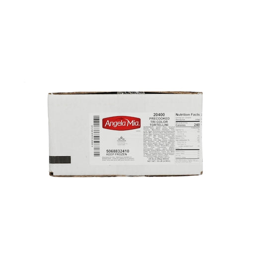 Angela Mia PASTA TORTELLINI CHEESE TRICOLOR, 2 x 5 lb Case - DOT product image 3
