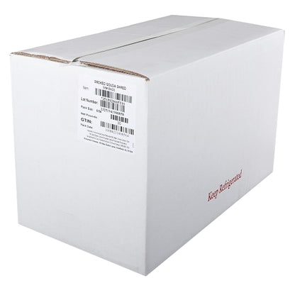 Bella Rosa Smoked Feather Shred Gouda, 6 x 5 lb Case - GS1 closed shipping case image