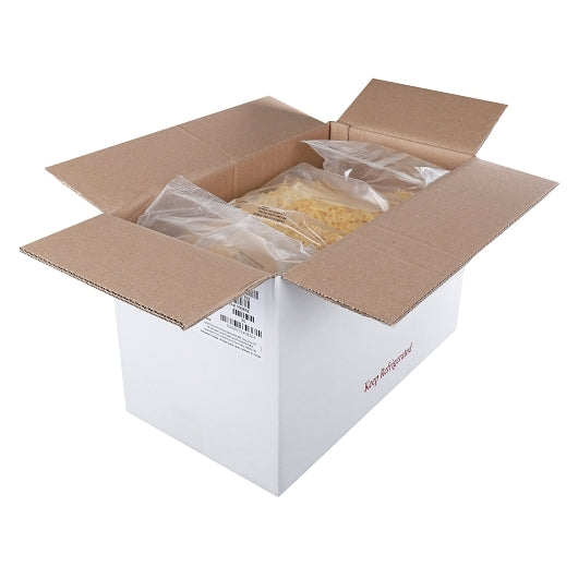 Bella Rosa Smoked Feather Shred Gouda, 6 x 5 lb Case - GS1 open-case image