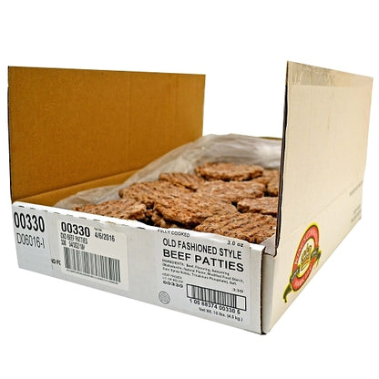 Kings Command Foods Flame Broiled Old Fashioned Style Beef Burgers, 1 x 54 x 3 oz Case - DOT product image 4