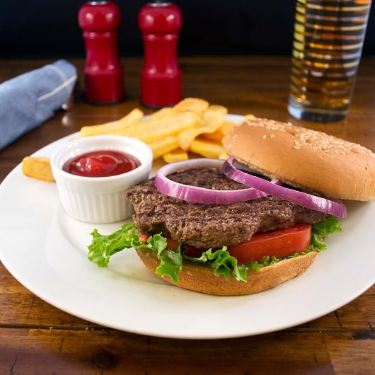 Kings Command Foods Flame Broiled Old Fashioned Style Beef Burgers, 1 x 54 x 3 oz Case - DOT product image 3