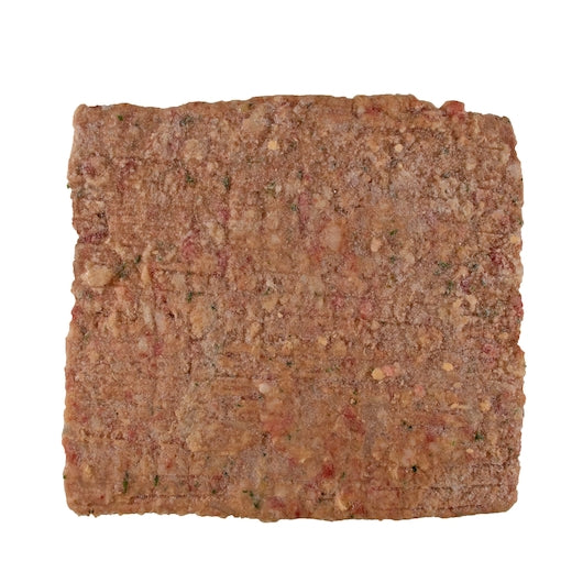 Kings Command Foods Raw Meatloaf Tray With Sauce Packet, 1 x 10 x 22 oz Case - Frozen Meat & Seafood