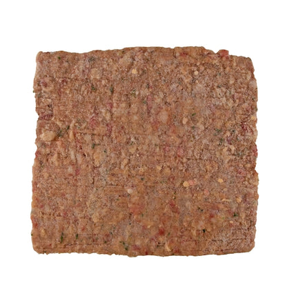 Kings Command Foods Raw Meatloaf Tray With Sauce Packet, 1 x 10 x 22 oz Case - Frozen Meat & Seafood