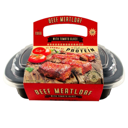 Kings Command Foods Raw Meatloaf Tray With Sauce Packet, 1 x 10 x 22 oz Case - DOT product image 5