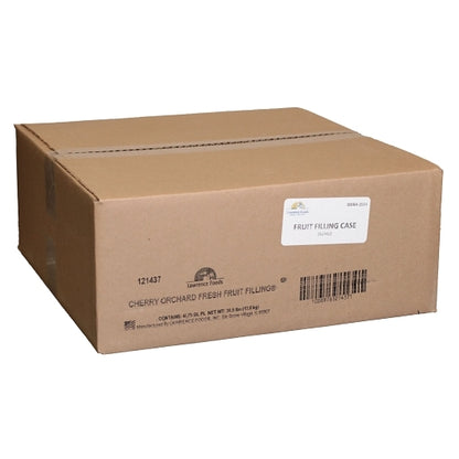 Lawrence Foods Cherry Orchard Fresh Fruit Filling, 4 x 7.625 lb Case - Bakery & Desserts