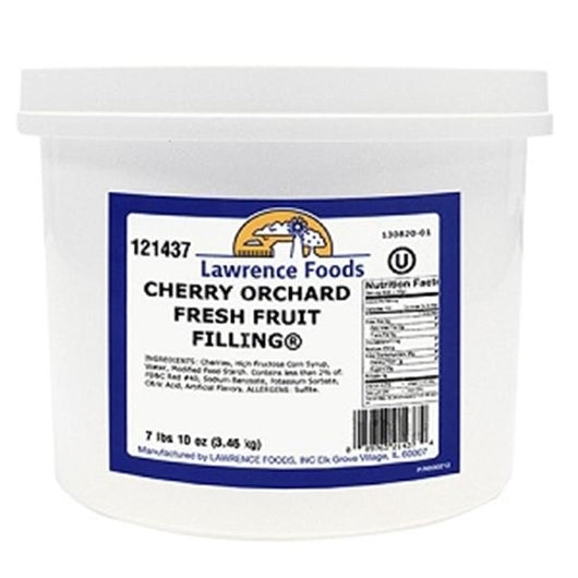 Lawrence Foods Cherry Orchard Fresh Fruit Filling, 4 x 7.625 lb Case - DOT product image 8