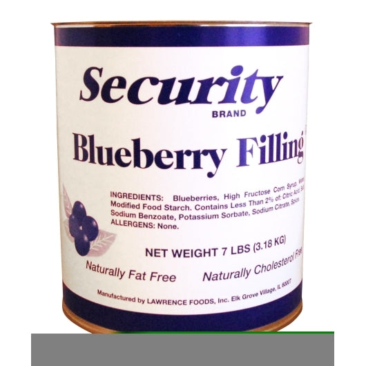 Security Filling Blueberry, 6 x 7 lb Case - Bakery & Desserts