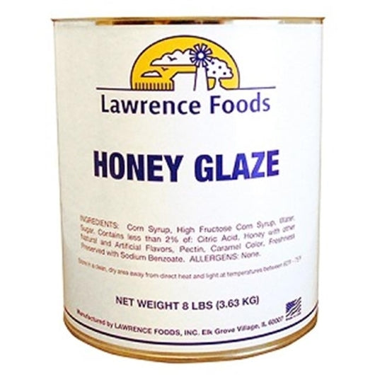 Lawrence Foods Honey Glaze, 6 x 8 lb Case - Pantry Ingredients