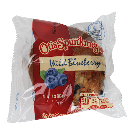 Otis Spunkmeyer Individually Wrapped Wild Blueberry Muffins, 24 x 4 oz Case - DOT product image 3
