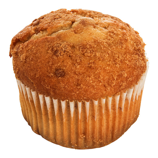 Otis Spunkmeyer Individually Wrapped Apple Cinnamon Muffin, 24 x 4 oz Case - GS1 product shown out of package
