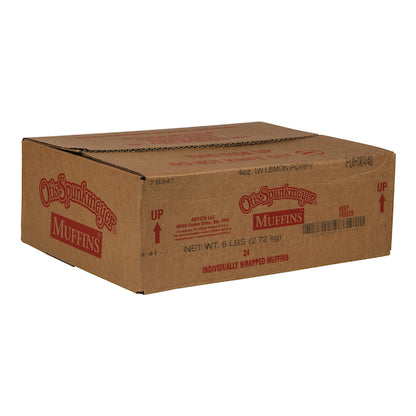 Otis Spunkmeyer INDIVIDUALLY WRAPPED Lemon Poppy Seed Muffin, 24 x 4 oz Case - DOT product image 6