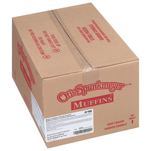 Otis Spunkmeyer Wild Blueberry MUFFIN Tray, Bulk Pack, 4 x 2.25 oz Case - DOT product image 7
