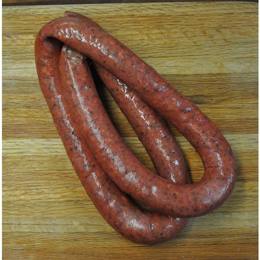 Texas Smokers SMOKED CRACKED BLACK PEPPER ROPE SAUSAGE, 1 x 10 lb Case - DOT product image 2