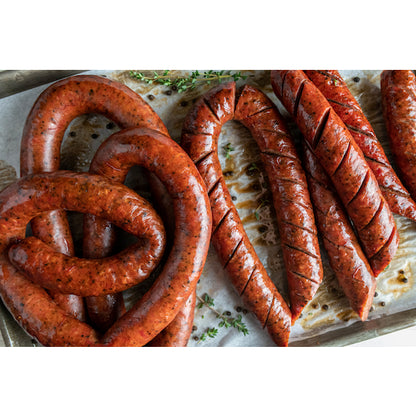 Texas Smokers SMOKED CRACKED BLACK PEPPER ROPE SAUSAGE, 1 x 10 lb Case - DOT product image 3