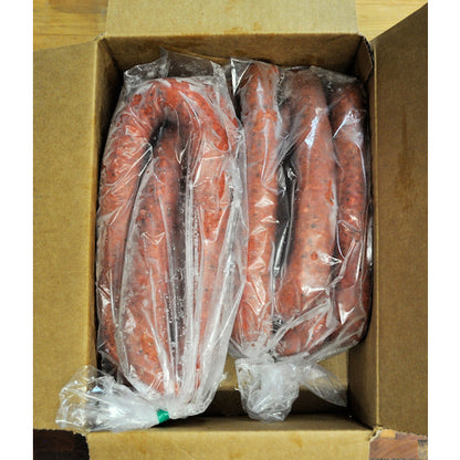 Texas Smokers SMOKED CRACKED BLACK PEPPER ROPE SAUSAGE, 1 x 10 lb Case - DOT product image 5