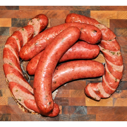 Syracuses Smoked Jalapeno Syracuse Fully Cooked Jalapeno Smoked Sausage Link, 1 x 10 lb Case - Alternate product angle or state