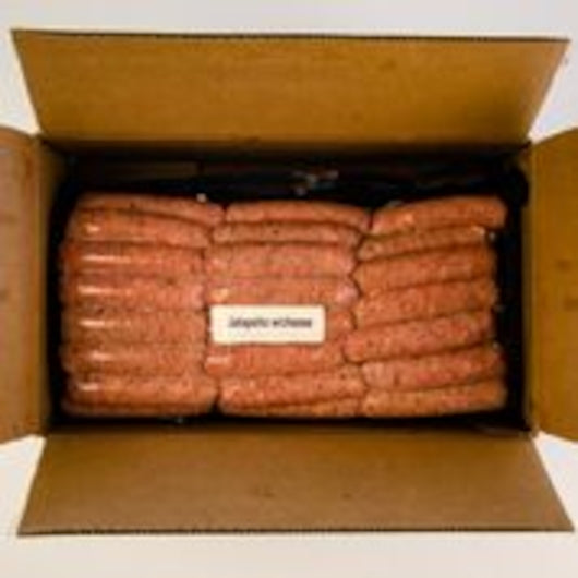 Syracuse Jalapeno and Syracuse Fully Cooked Jalapeno Smoked Sausage with Cheese, 1 x 10 lb Case - DOT product image 3
