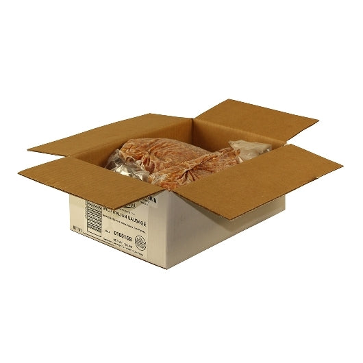 Syracuse Mild Ground Italian Sausage, 3 x 5 lb Case - DOT product image 2