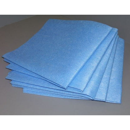 Atlantic Mills 13.5 Inch X 21 Inch Blue Medium Weight Wipe, 1 x 150 each Case - DOT product image 2