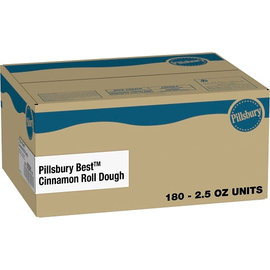 Pillsbury Best Cinnamon Roll Dough, 180 x 2.5 oz Case - Bakery & Desserts