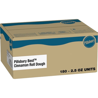Pillsbury Best Cinnamon Roll Dough, 180 x 2.5 oz Case - Bakery & Desserts