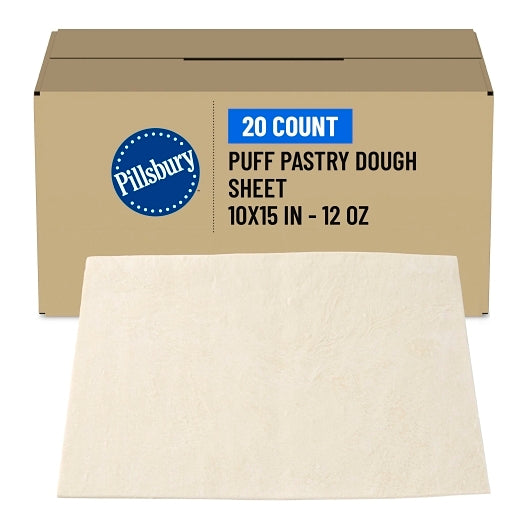 Pillsbury Puff Pastry Dough Sheet 10 X 15, 20 x 20 x 12 oz Case - DOT product image 7