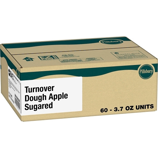 Pillsbury Turnover Dough Sugared Apple, 60 x 60 x 3.7 oz Case - Bakery & Desserts
