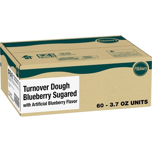 Pillsbury Turnover Dough Sugared Blueberry, 60 x 60 x 3.7 oz Case - Bakery & Desserts