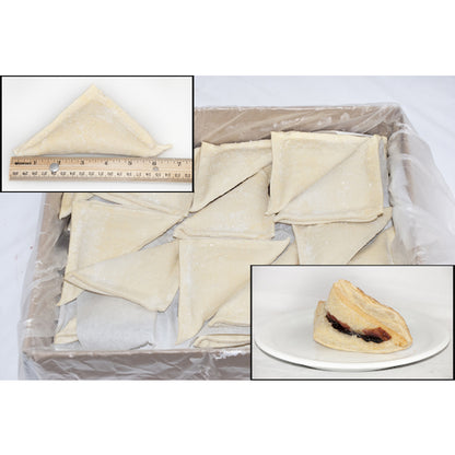 Pillsbury Turnover Dough Sugared Blueberry, 60 x 60 x 3.7 oz Case - Alternate product angle or state
