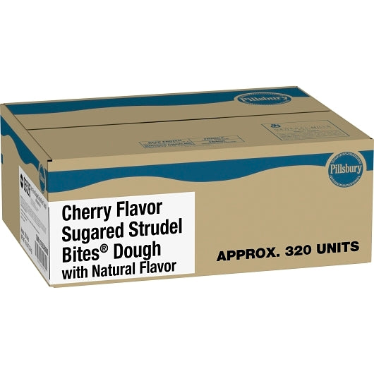 Pillsbury Strudel Bites Dough Sugared Cherry, 320 x 320 x 0.8 oz Case - Bakery & Desserts