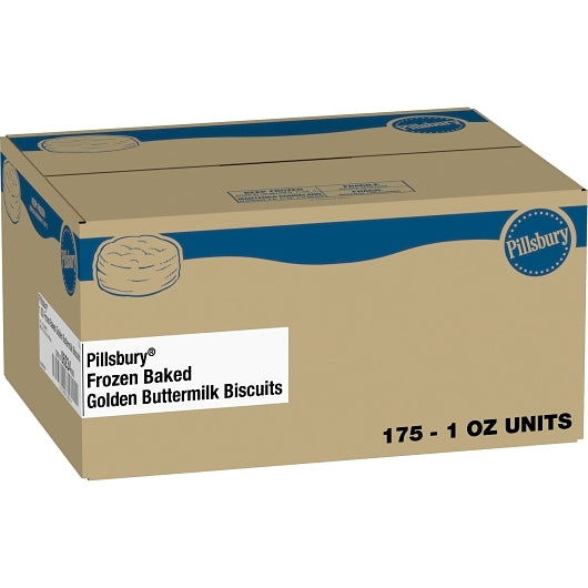 Pillsbury Mini Golden Buttermilk Biscuits, 175 x 175 x 1 oz Case - Bakery & Desserts