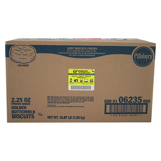 Pillsbury Golden Baked Buttermilk Biscuits, 120 x 2.25 oz Case - DOT product image 7