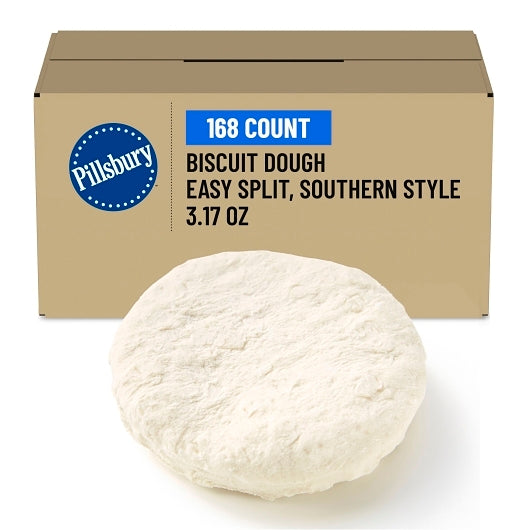 Pillsbury Frozen Southern Style Biscuit Dough, 168 x 3.17 oz Case - Bakery & Desserts