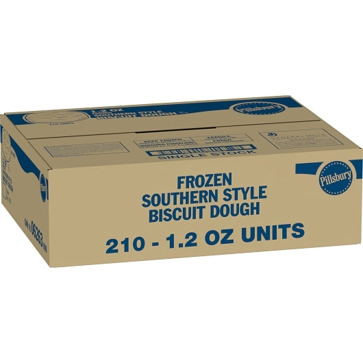 Pillsbury Southern Style Mini Biscuit Dough, 210 x 210 x 1.2 oz Case - Bakery & Desserts