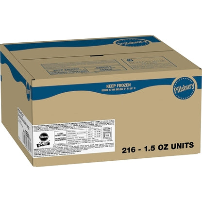 Pillsbury Best Chocolate Chip Cookie Dough, 216 x 216 x 1.5 oz Case - Bakery & Desserts