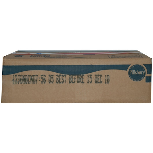 Pillsbury Tubeset Muffin Batter Cranberry Nut, 6 x 6 x 3 lb Case - GS1 closed shipping case image