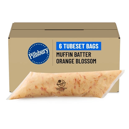 Pillsbury Tubeset Muffin Batter Orange Blossom, 6 x 3 lb Case - Bakery & Desserts
