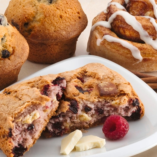Pillsburry Freezer to Place & Bake White Chunk Raspberry Scone Dough, 96 x 96 x 3.75 oz Case - DOT product image 7