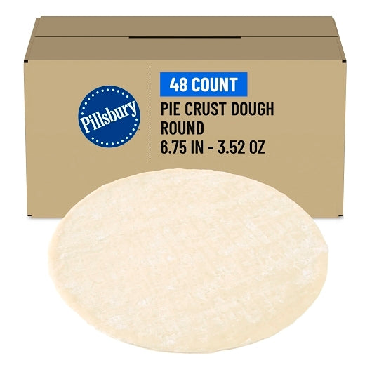 Pillsbury 6.75 Inch Round Pot Pie Crust Dough, 48 x 6.75 IN Case - DOT product image 2