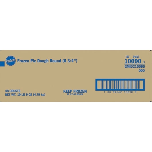 Pillsbury 6.75 Inch Round Pot Pie Crust Dough, 48 x 6.75 IN Case - DOT product image 3