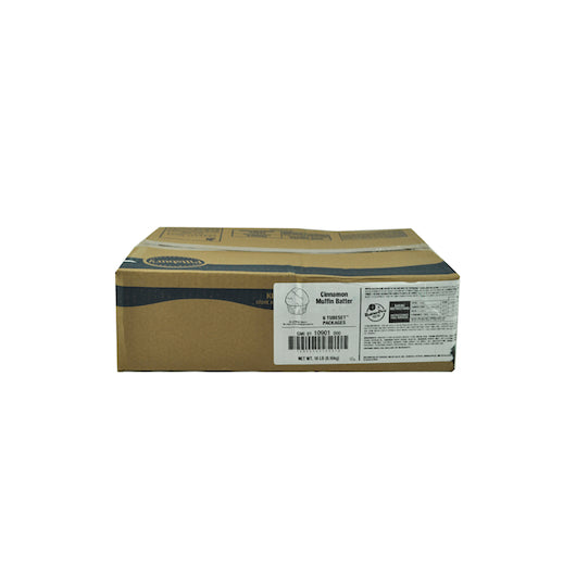Pillsbury Tubeset Muffin Batter Cinnamon, 6 x 3 lb Case - GS1 closed shipping case image