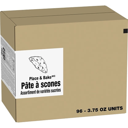 Pillsbury Place & Bake Scone Dough Variety Pack Sweet Flavors, 96 x 96 x 3.75 oz Case - Bakery & Desserts