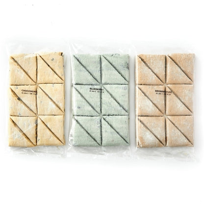 Pillsbury Place & Bake Scone Dough Variety Pack Sweet Flavors, 96 x 96 x 3.75 oz Case - DOT product image 2