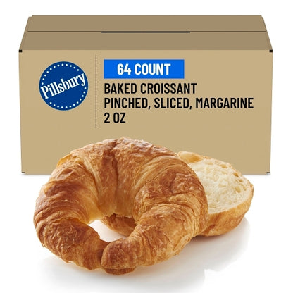 Pillsbury Baked Margarine Pinched Sliced Croissant, 64 x 2 oz Case - DOT product image 4