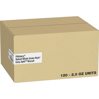 Pillsbury EZ Split Baked Whole Grain Biscuits, 120 x 2 oz Case - DOT product image 6