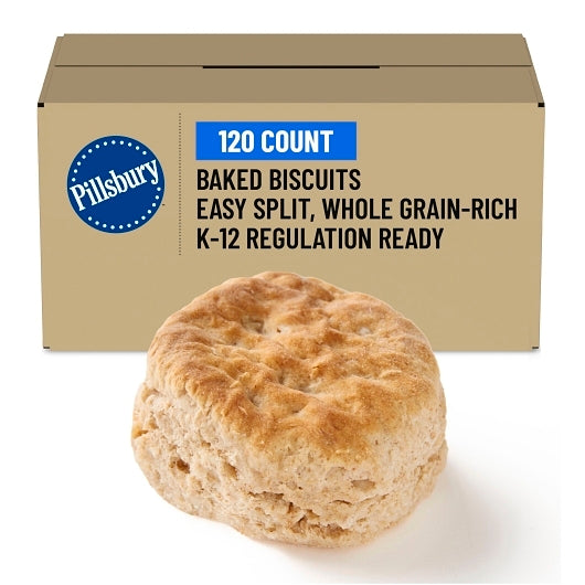 Pillsbury EZ Split Baked Whole Grain Biscuits, 120 x 2 oz Case - DOT product image 4