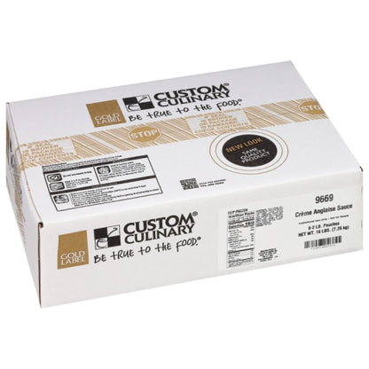 Gold Label Ready to Use Creme Anglaise Sauce, 8 x 2 lb Case - DOT product image 5