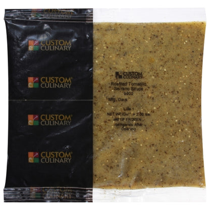 Passport Sauce Tomatillo Gluten Free & Vegan Tomatillo Serrano Sauce, 8 x 2 lb Case - Condiments & Sauces
