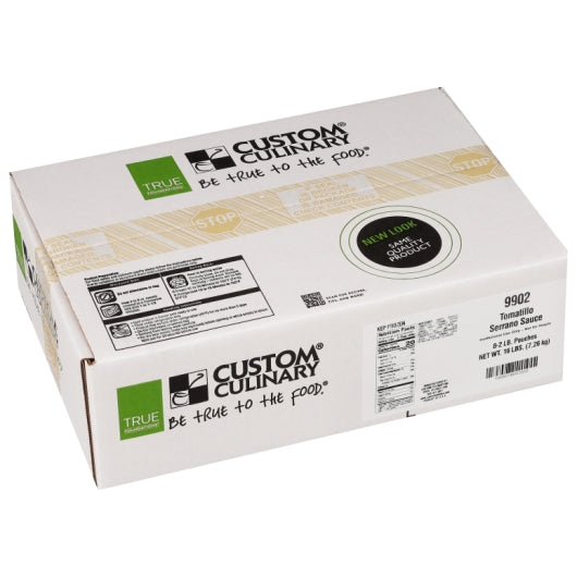 Passport Sauce Tomatillo Gluten Free & Vegan Tomatillo Serrano Sauce, 8 x 2 lb Case - DOT product image 5